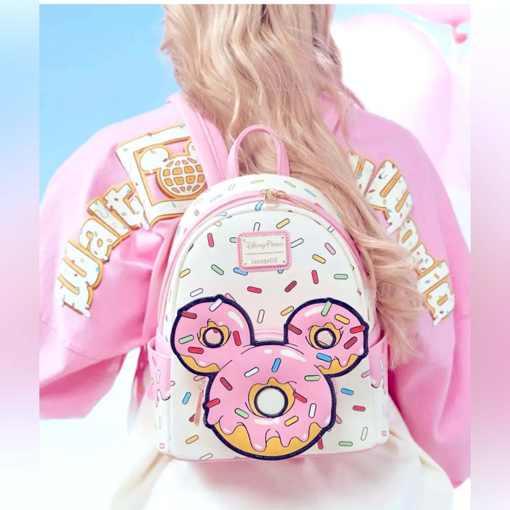 Mickey Mouse Donut Loungefly Mini Backpack – Disney Eats